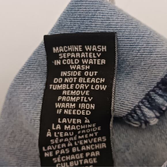 Kendall & Kylie Denim Shorts Juniors 3/26 Blue Distressed Cuffed Mid Rise Icon - Picture 10 of 13